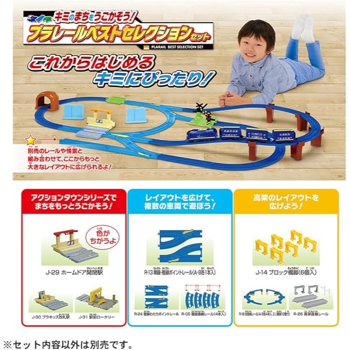 TAKARA TOMY PLARAIL 多美鐵道王國 2025限定生產 火車軌道豪華組-細節圖4