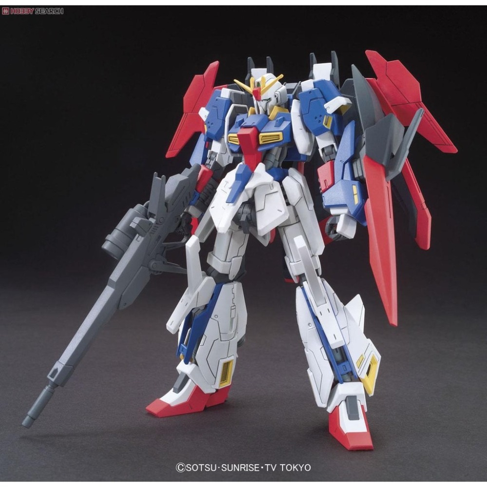 BANDAI 組裝模型 #040 HGBF  1/144 銀河宇宙 鋼彈創鬥者  電光Z鋼彈-細節圖2
