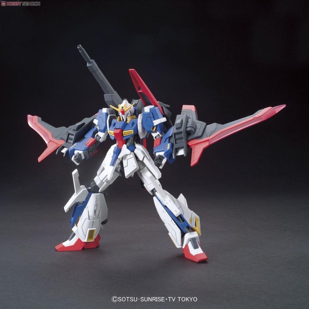 BANDAI 組裝模型 #040 HGBF  1/144 銀河宇宙 鋼彈創鬥者  電光Z鋼彈-細節圖3