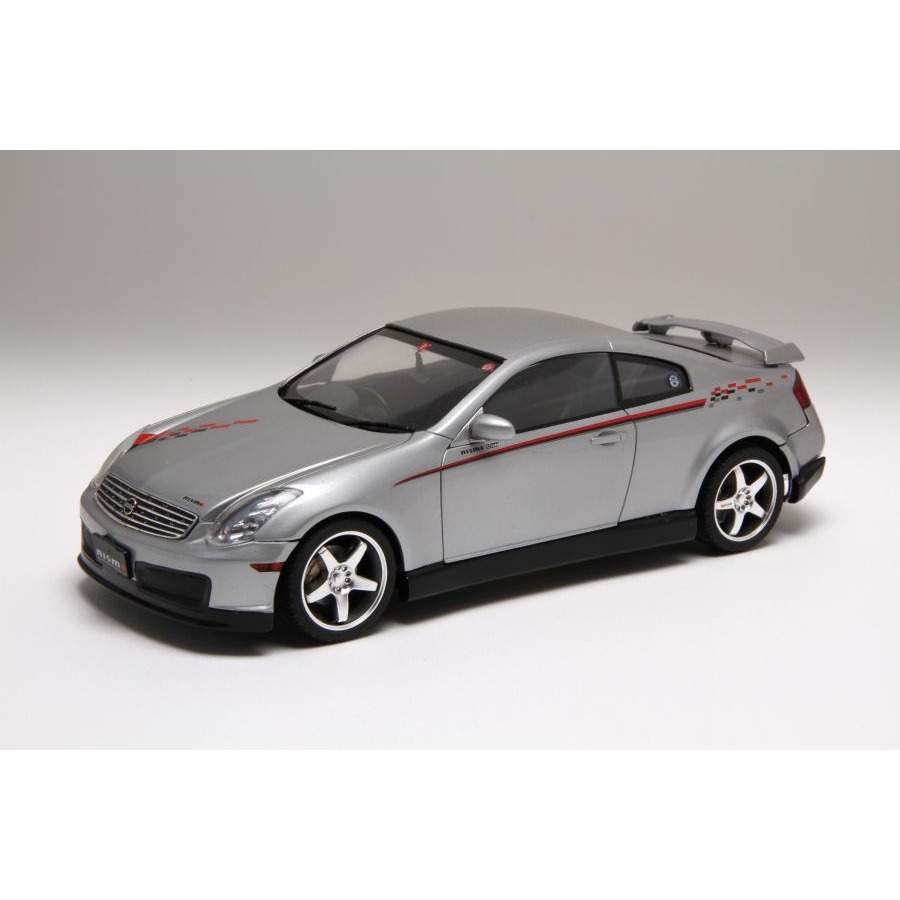 富士美 FUJIMI 1/24 日產Skyline Coupe 350GT Nismo V35 (附展示盒)組裝模型-細節圖2