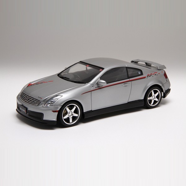 富士美 FUJIMI 1/24 日產Skyline Coupe 350GT Nismo V35 (附展示盒)組裝模型-細節圖8