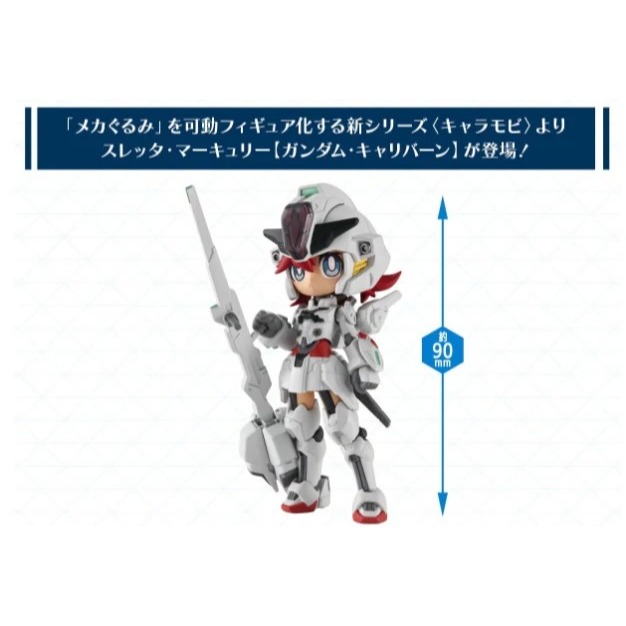 BANDAI CHARMOBI 機械布偶裝 機動戰士鋼彈 水星的魔女 蘇萊塔・墨丘利(異靈鋼彈)-細節圖8