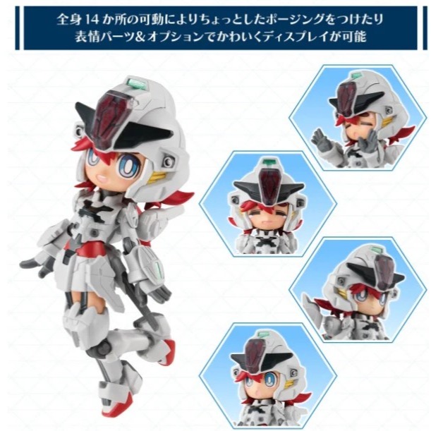 BANDAI CHARMOBI 機械布偶裝 機動戰士鋼彈 水星的魔女 蘇萊塔・墨丘利(異靈鋼彈)-細節圖9