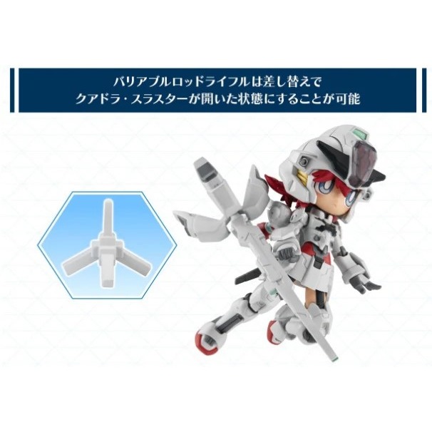 BANDAI CHARMOBI 機械布偶裝 機動戰士鋼彈 水星的魔女 蘇萊塔・墨丘利(異靈鋼彈)-細節圖10