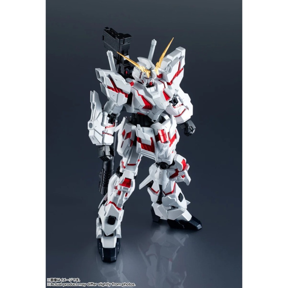 BANDAI 鋼彈UNIVERSE RX-0 UNICORN 獨角獸鋼彈(改良版) 可動完成品模型-細節圖3