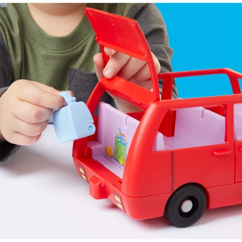 Peppa Pig 粉紅豬小妹 佩佩家的紅色家庭車-細節圖5