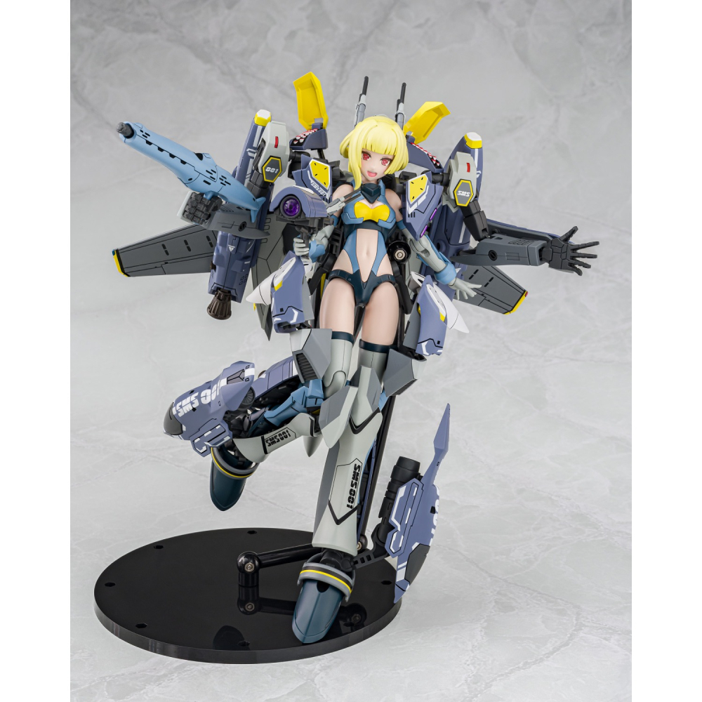 青島 AOSHIMA 組裝模型 V.F.G. MC-18 超時空要塞F VF-25S 超級彌賽亞-細節圖4