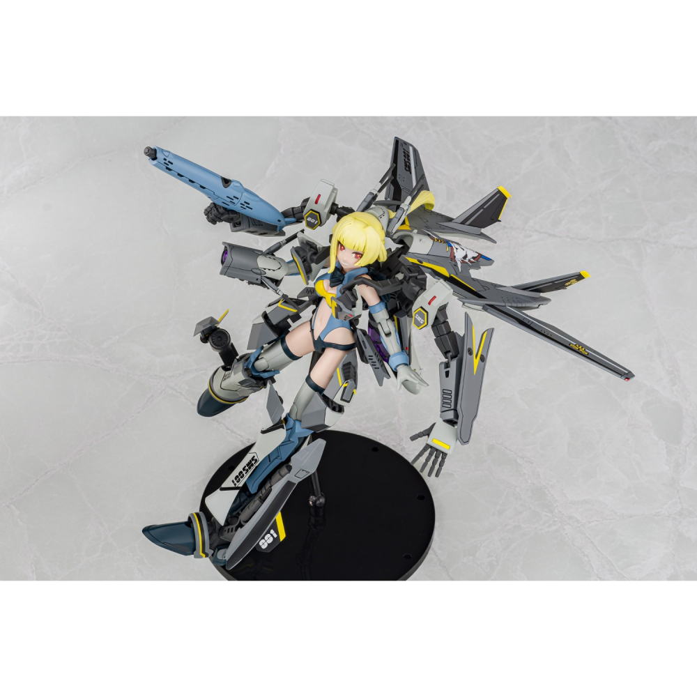 青島 AOSHIMA 組裝模型 V.F.G. MC-18 超時空要塞F VF-25S 超級彌賽亞-細節圖9