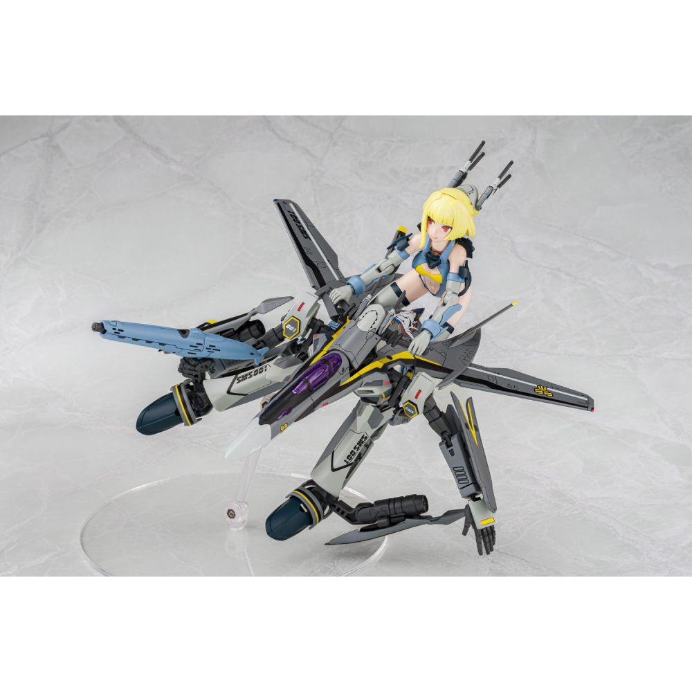 青島 AOSHIMA 組裝模型 V.F.G. MC-18 超時空要塞F VF-25S 超級彌賽亞-細節圖10