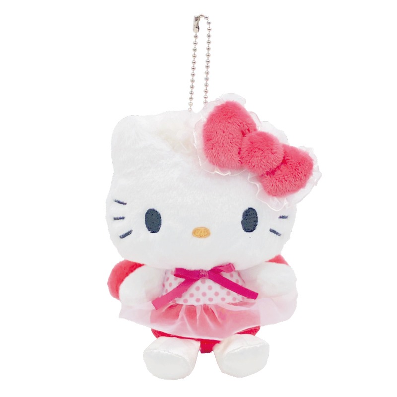 Sanrio 三麗鷗 角色 天使芭蕾舞者系列 吊飾 絨毛 玩偶 公仔-規格圖4