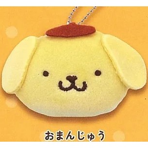 夢屋 Yumeya 三麗鷗 Sanrio 角色 布丁狗 毛絨球鏈吊飾 扭蛋 轉蛋 全套4款-細節圖5