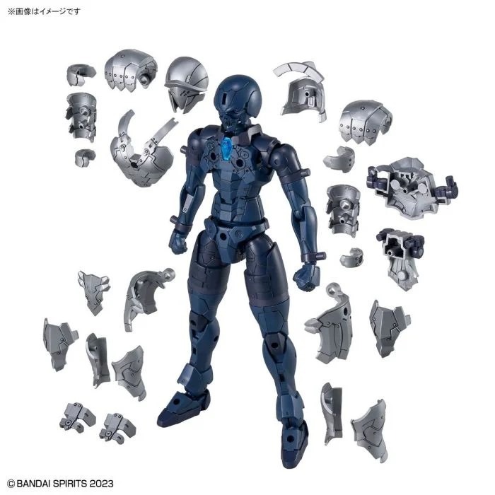 BANDAI 組裝模型 30MF #17 洛桑劍士  ※本商品為組裝模型(分色成形色)，需自行組裝※  ※圖片為展示商品-細節圖7