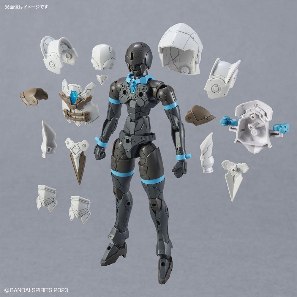 BANDAI 組裝模型 30MF #13 組裝奇幻輕作戰 里博巫師-細節圖7