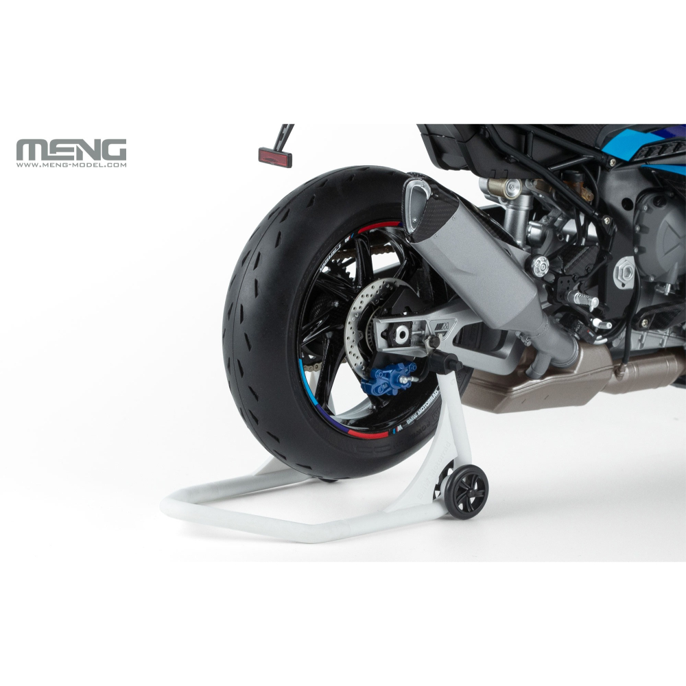 MENG MT-009s 1/9 BMW M 1000RR 摩托車（悅色版）組裝模型-細節圖8