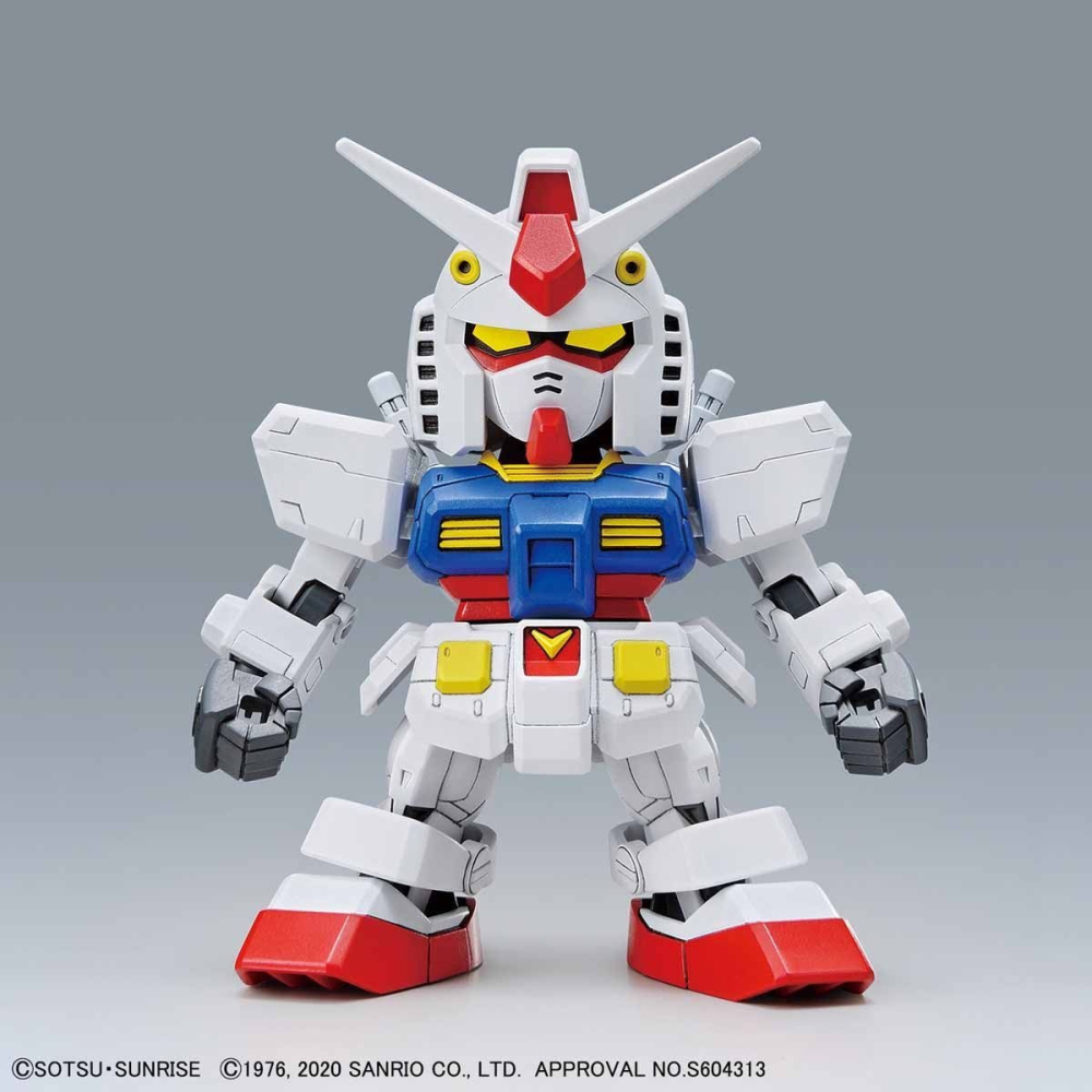 BANDAI 組裝模型 SD鋼彈 HELLO KITTY/RX-78-2 鋼彈 EX-STANDARD系列-細節圖6