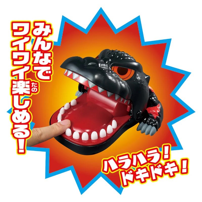 BANDAI 紅蓮哥吉拉牙醫 趣味桌遊-細節圖2