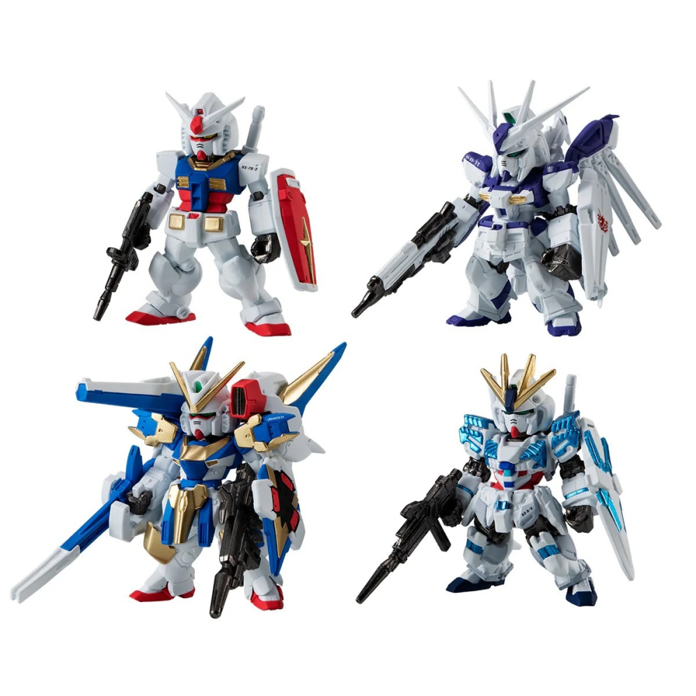 BANDAI 萬代 鋼彈食玩FW 鋼彈 CONVERGE CORE 15周年 UNIVERSAL CENTUR Y 套組-細節圖2