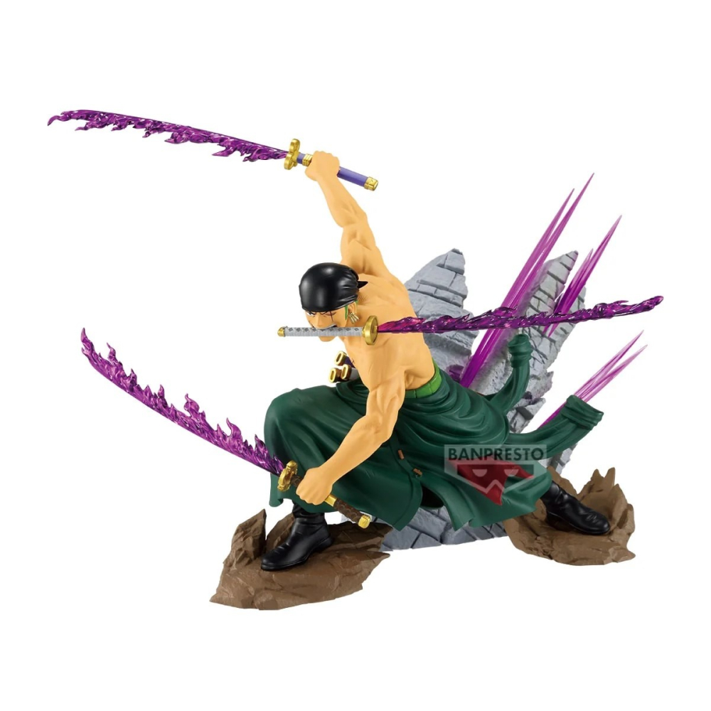 BANPRESTO 景品 公仔 航海王 THEORAMA SOUL 羅羅亞·索隆-細節圖2