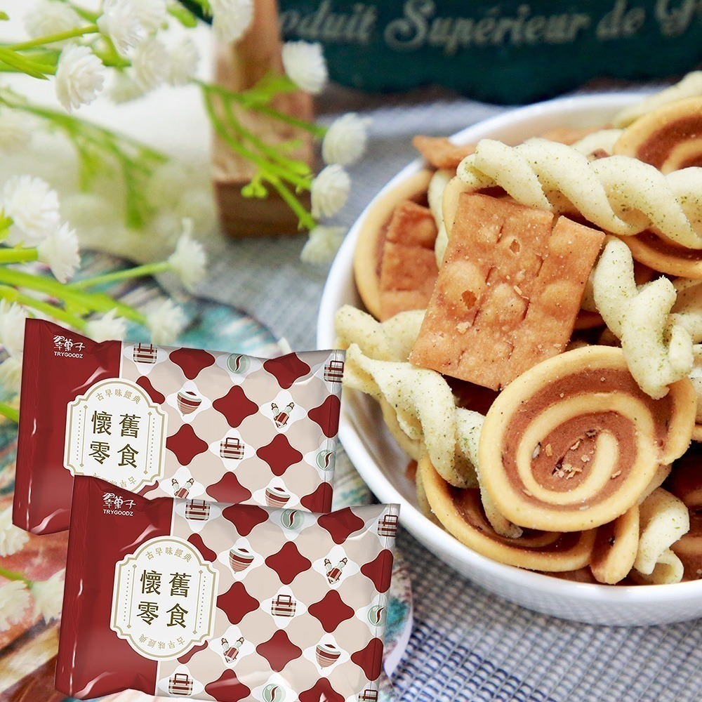 【豆之家】翠菓子MIDO時光小點｜航空米果｜古早味零食｜翠果子｜懷舊零嘴 (40小包/袋)-細節圖3