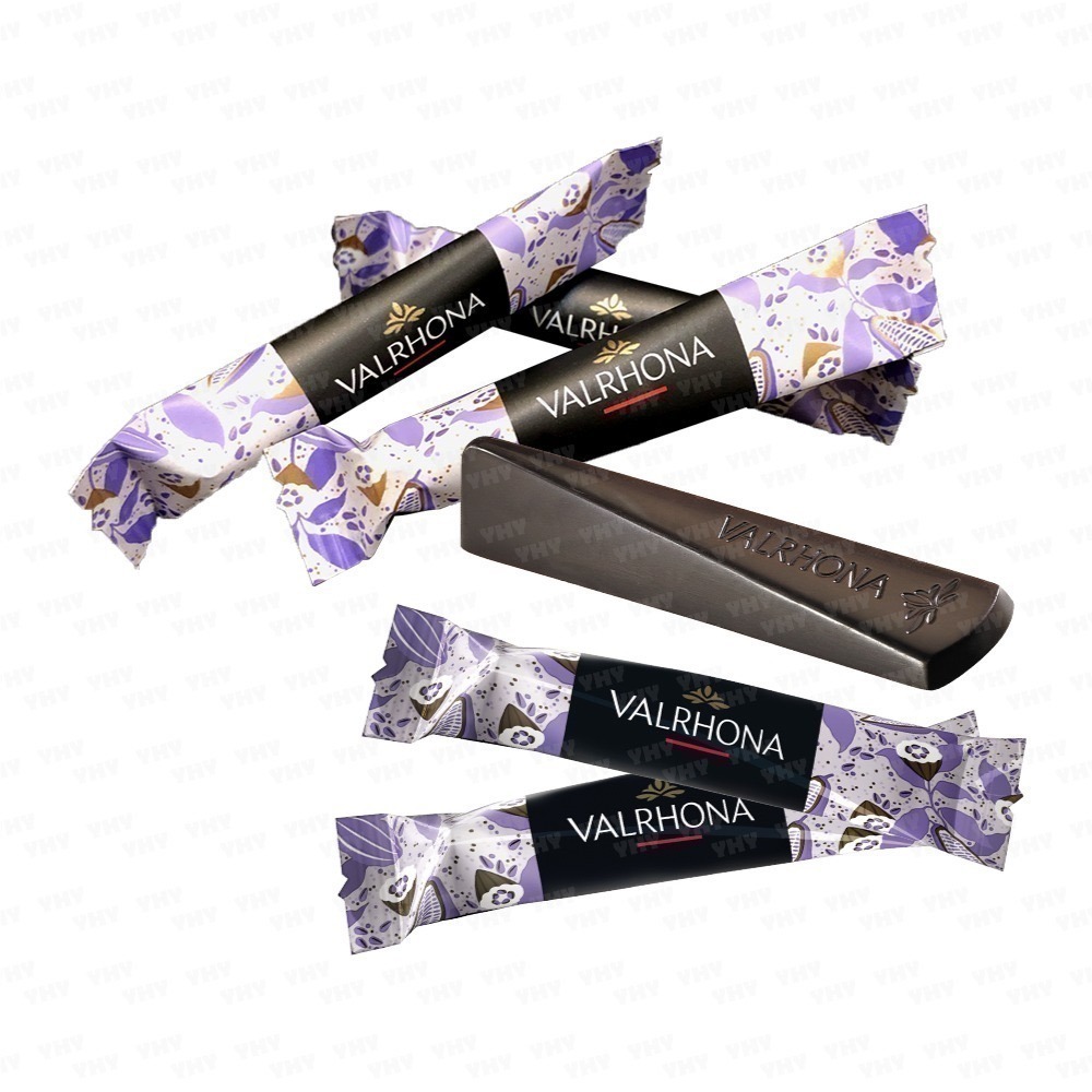 【VALRHONA】法芙娜頂級純苦61%巧克力棒(4公克/支)｜開元食品｜法國進口巧克力｜獨立包裝｜-細節圖2