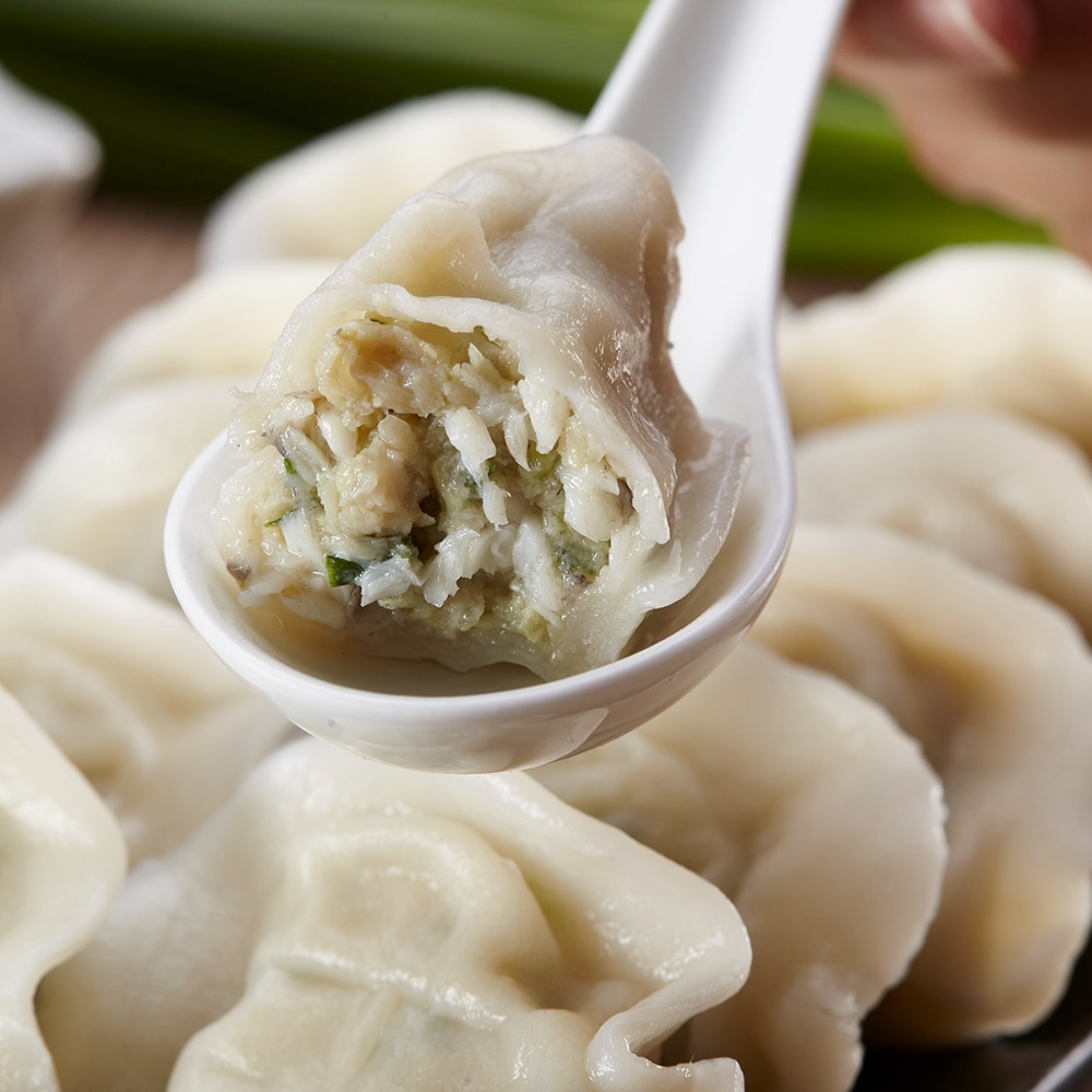 【FONGYU 峰漁】好漁夫菌沛鱸魚水餃(450g±5%，20顆(入)/包)-細節圖4