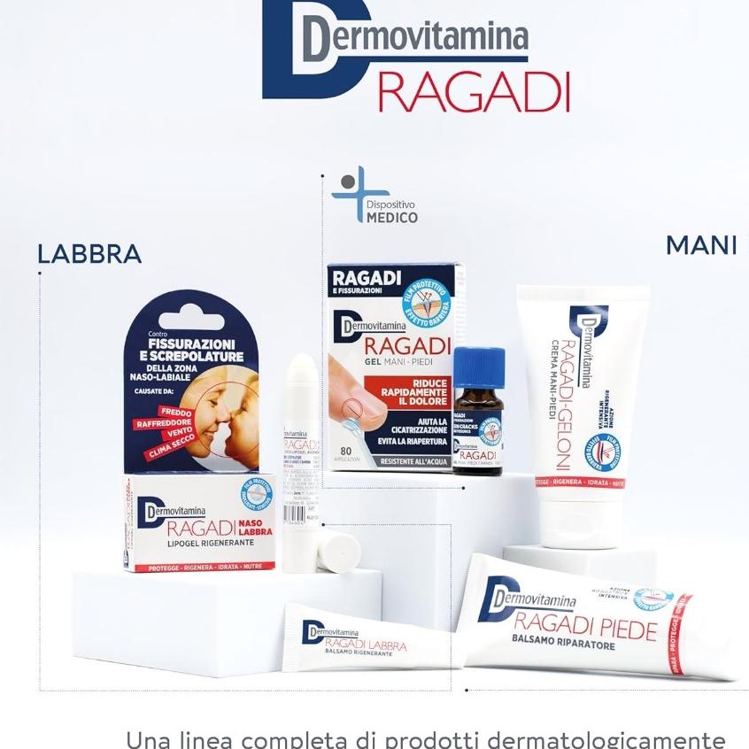 (正品)義大利原裝進口Dermovitamina SOS修復潤唇膏 SOS修復膏-細節圖2