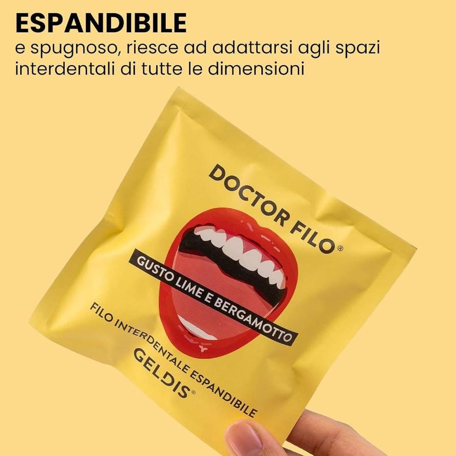 （正品） 現貨+預購🌸義大利製造歐洲原裝進口GELDIS牙線 青蘋果/草莓/巧克力/青柠+佛手柑/薄荷-細節圖6