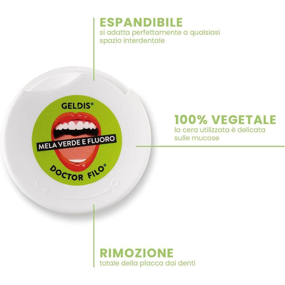 （正品） 現貨+預購🌸義大利製造歐洲原裝進口GELDIS牙線 青蘋果/草莓/巧克力/青柠+佛手柑/薄荷-細節圖8