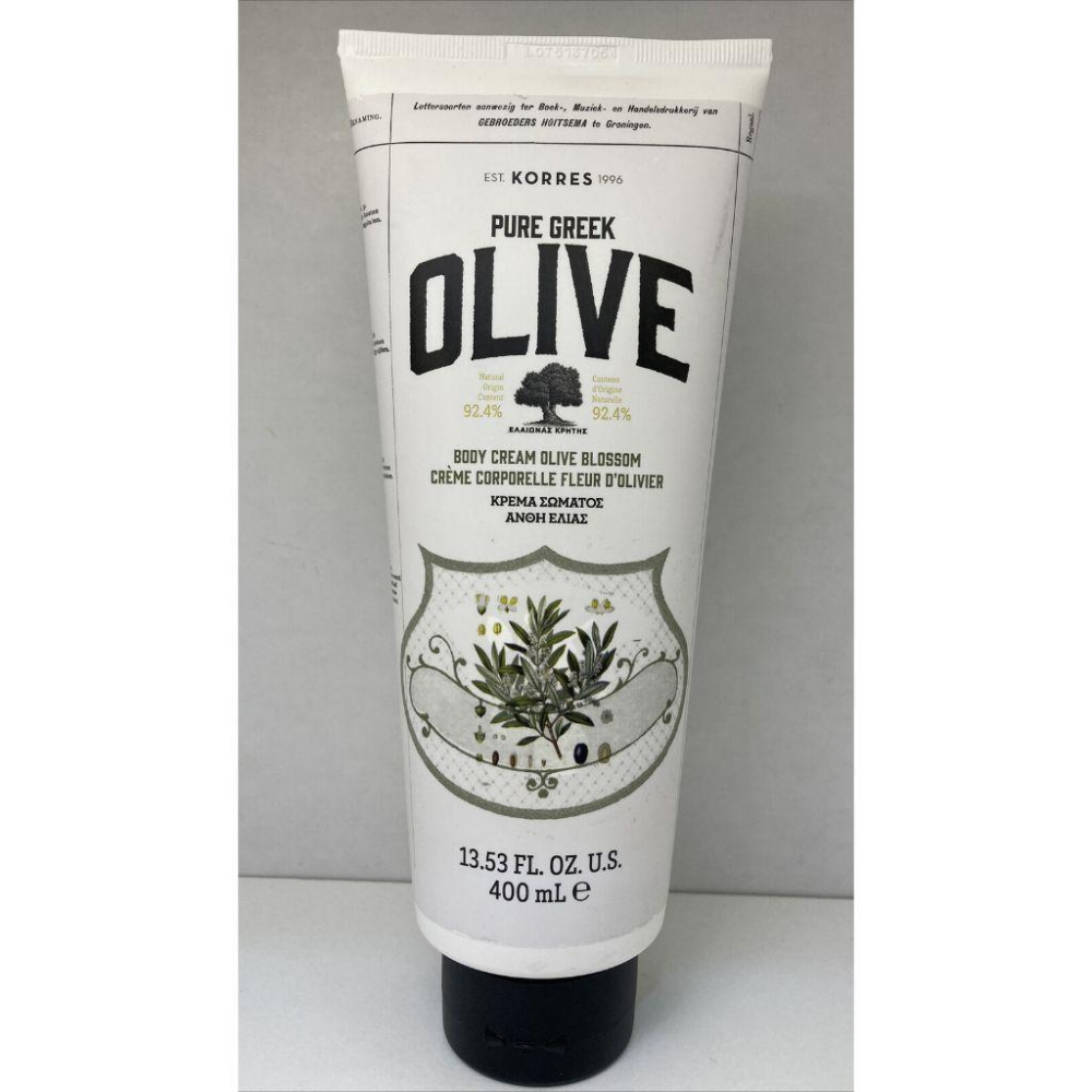 （正品）希臘原裝進口KORRES茉莉花香氛身體乳/ 克里尼島橄欖海鹽身體乳 / 橄欖花身體乳/ 椰奶身體乳-細節圖3