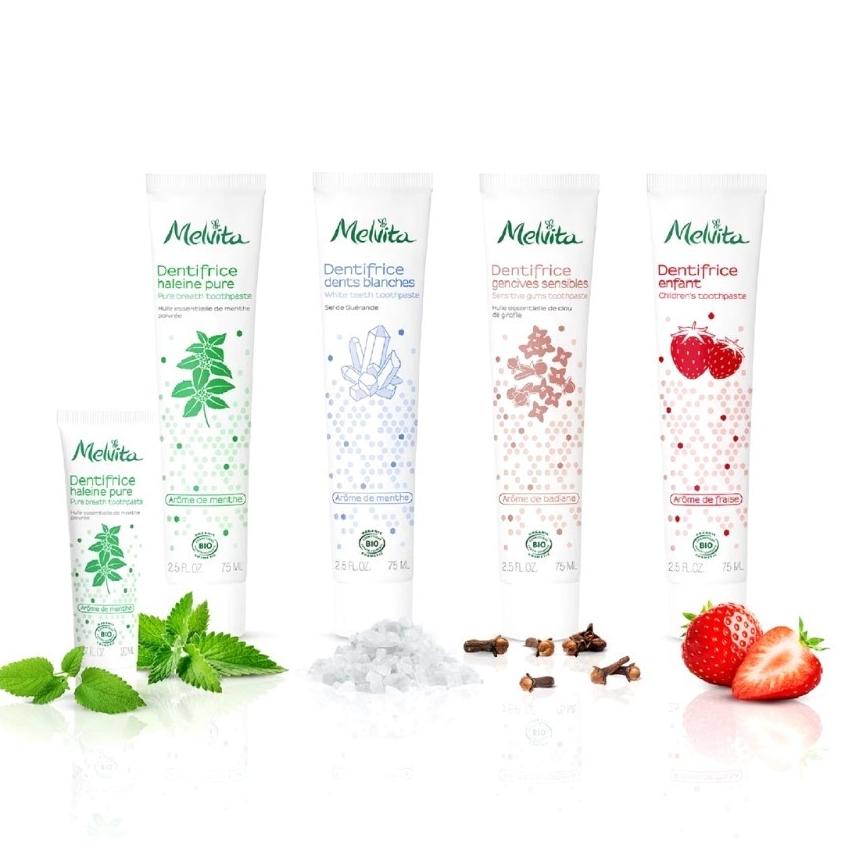 法國原裝進口MELVITA有機天然牙膏 敏感專用-細節圖2