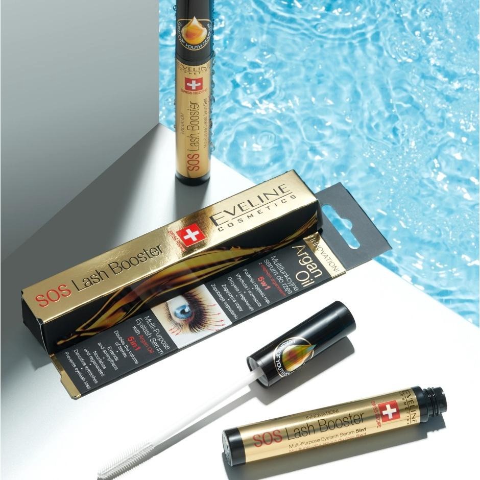 （正品）現貨 歐洲熱銷商品 波蘭EVELINE 5 合1+ + SOS Lash Booster睫毛精華液-細節圖2