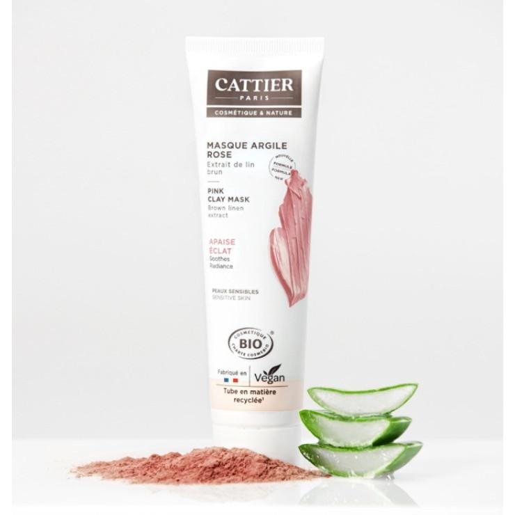 (正品) 現貨+預購 法國歐盟BIO認證CATTIER 礦物泥面膜 敏感舒緩 /淨化平衡 /排毒提亮 /抗疲勞&活力-細節圖2