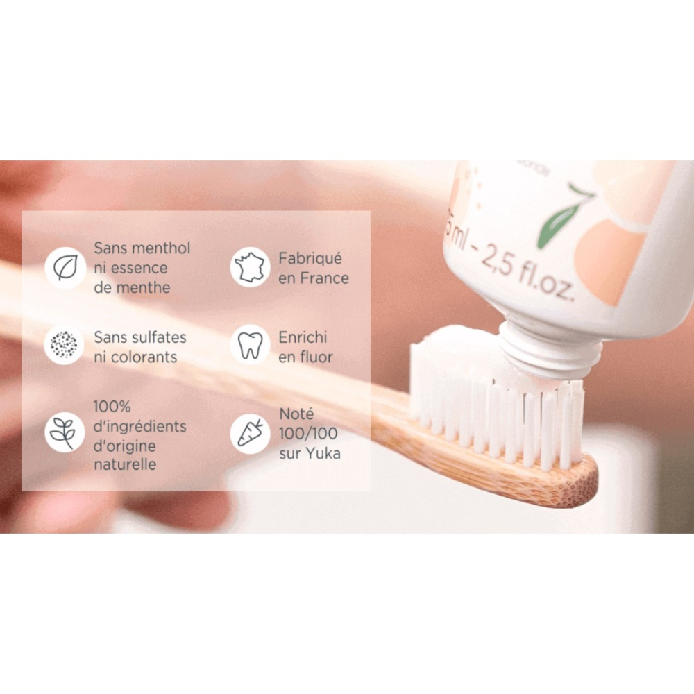 (正品)法國原裝進口Même敏感性牙齒+牙齦護理牙膏-細節圖2