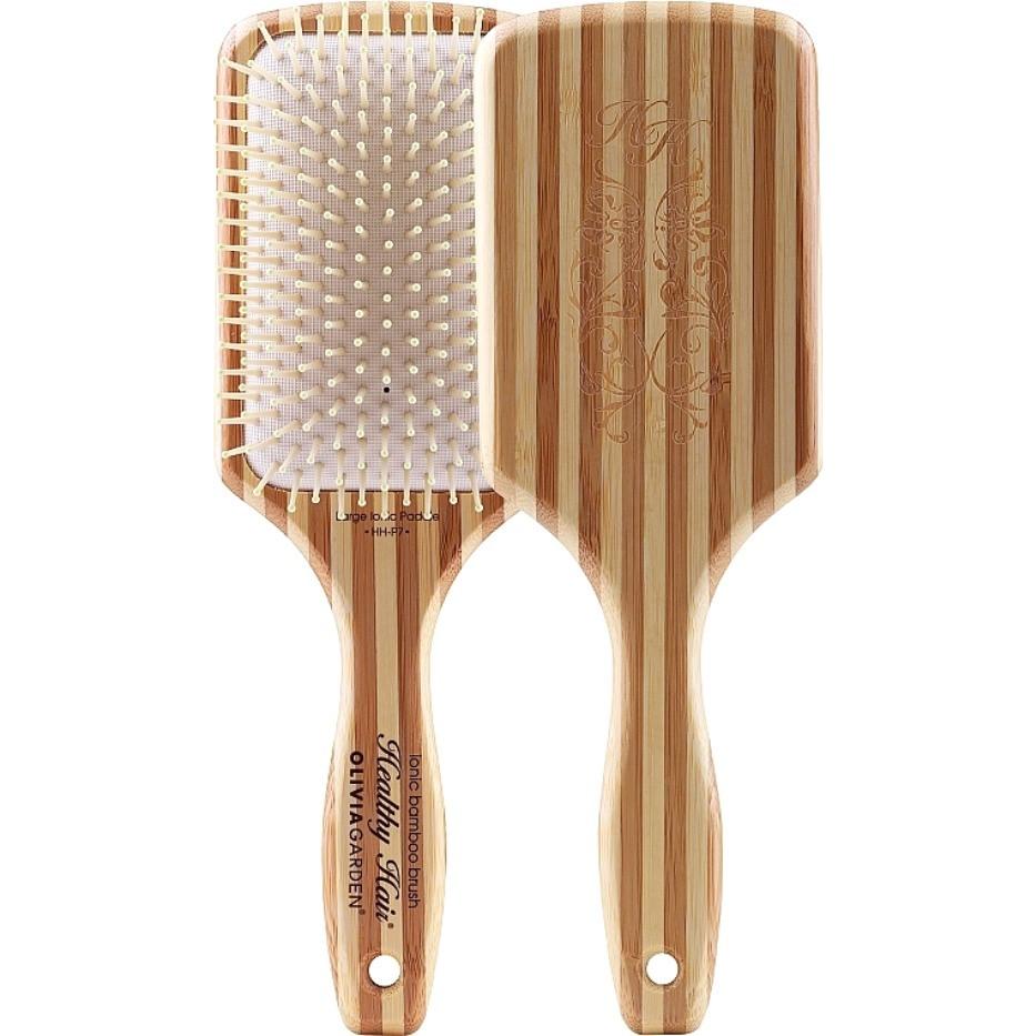 （正品） 美國原裝進口Olivia Garden竹製按摩氣墊梳 健康梳-細節圖3