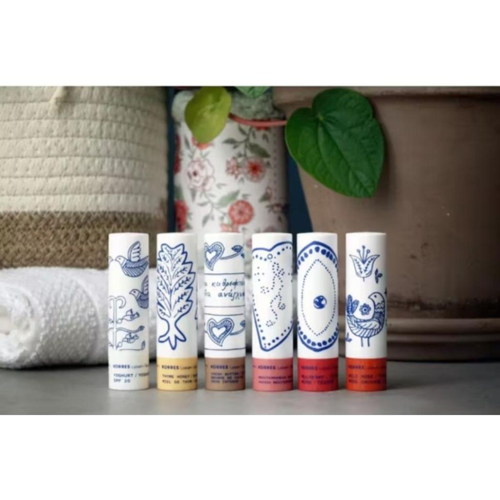 （正品）現貨希臘原裝KORRES野玫瑰淨白煥采日霜+野玫瑰無暇精華+限定化妝包-細節圖2