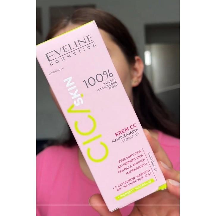 （正品）🌸現貨歐洲熱銷波蘭EVELINE 積雪草平衡保濕CC霜-細節圖2
