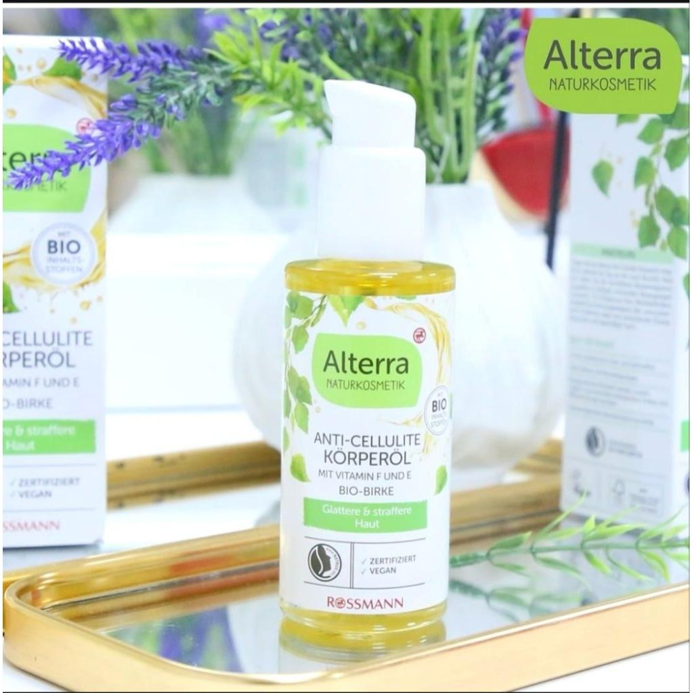 （正品）現貨德國原裝Alterra法國薰衣草淨白+放鬆按摩油 /橘皮組織美體按摩油-細節圖4