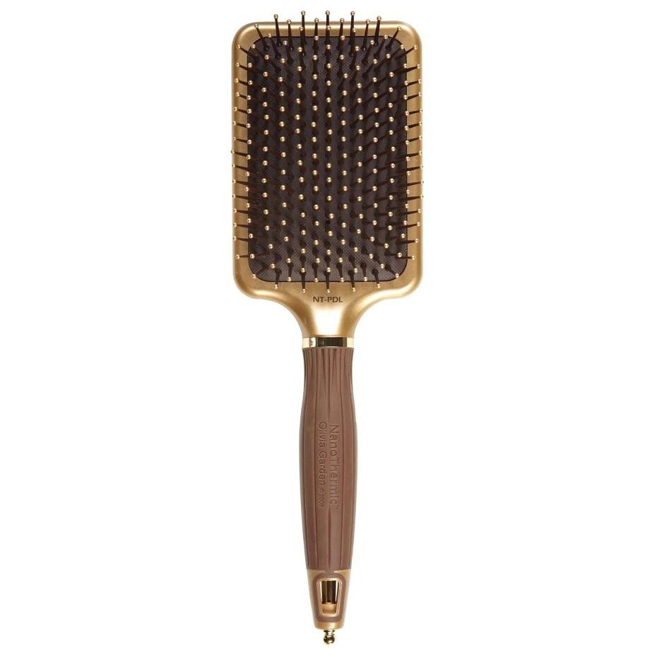 （正品）現貨美國原裝進口Olivia Garden 陶瓷 + 離子黃金造型梳 抗毛躁定型髮梳-細節圖4