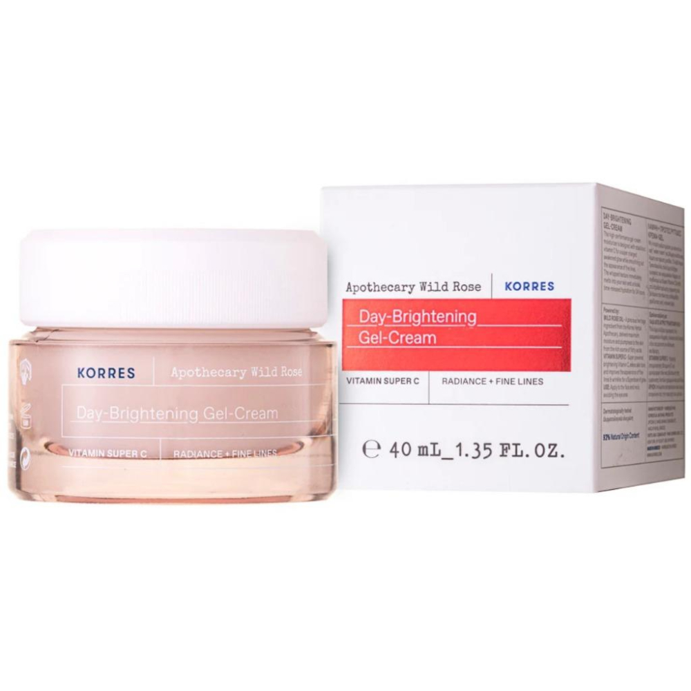 (正品)希臘原裝進口KORRES希臘野玫瑰維他命C淨白乳霜 日霜-細節圖2