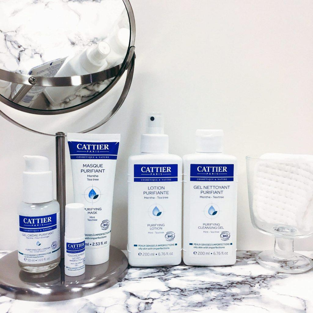 (正品)現貨法國原裝進口CATTIER 凈化平衡調理乳法國歐盟BIO驗證產品-細節圖3