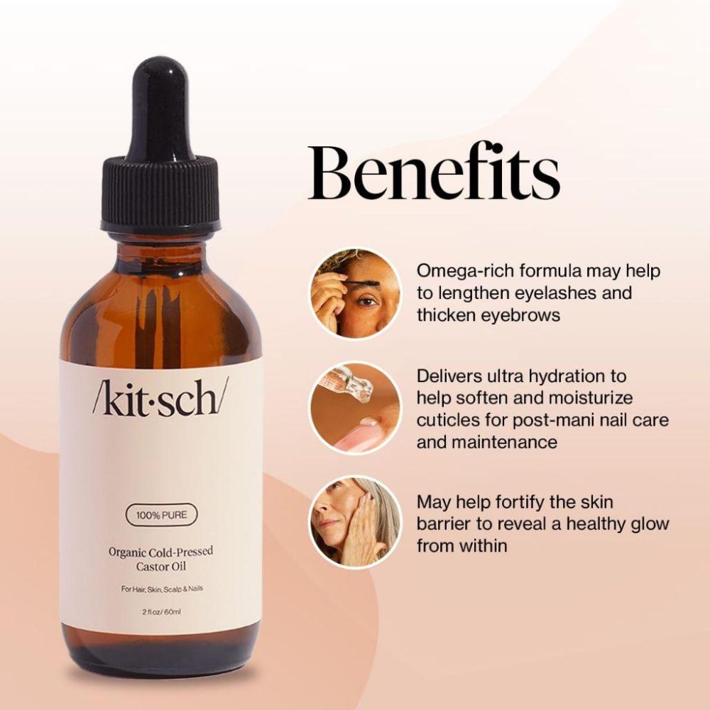 (正品)美國原裝進口Kitsch美國USDA驗證蓖麻油-細節圖2