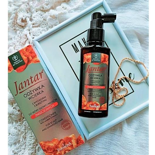 歐洲購物節 現貨波蘭原裝進口Jantar頭皮護理 琥珀護髮精華素-細節圖2