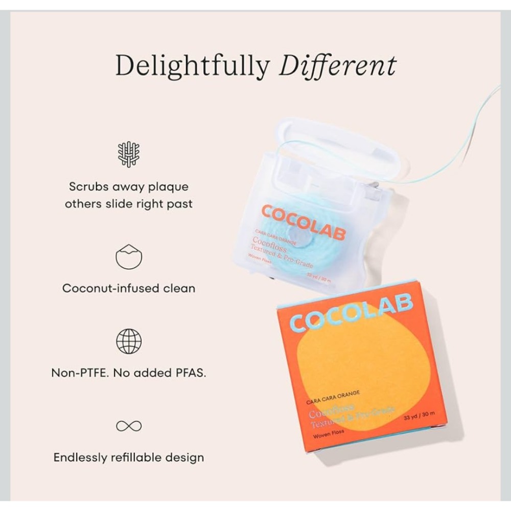 （正品）美國原裝Cocolab超級牙線 無PFAS-細節圖5