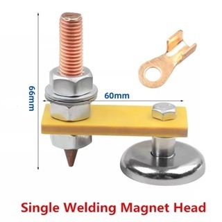強磁接地神器 磁力接地夾 接地夾 磁吸 電焊 氬焊 焊接 磁鐵接地夾 取代接地夾 搭鐵神器 氬焊機 磁鐵式接地-規格圖4