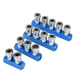 快速接頭 空壓快速接頭 空壓接頭 直二通 直三通 直四通 直五通 空壓機接頭  鐵製 加厚升級 空壓機零件-細節圖2