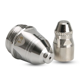 P80電極火口組 電離子切割機 PLASMA切割機 火嘴 P80內電極外火口1.3mm 1.5mm電極火口組-細節圖5