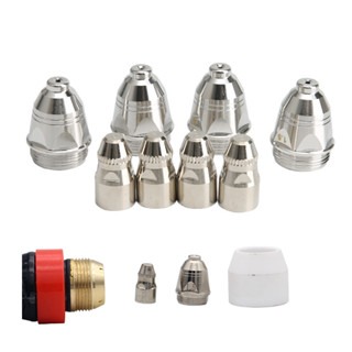 P80電極火口組 電離子切割機 PLASMA切割機 火嘴 P80內電極外火口1.3mm 1.5mm電極火口組-細節圖6