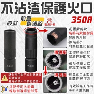 350A CO2火口 CO2平火口 CO2縮火口 絕緣筒 散氣環 火嘴基座 CO2焊接機配件 CO2氣體保護電焊機-細節圖3