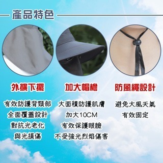 防曬帽 遮陽帽 漁夫帽 鴨舌帽 防曬面罩 登山帽 釣魚帽棒球帽 魚夫帽 帽子 折疊帽 漁夫帽 漁夫帽-細節圖2
