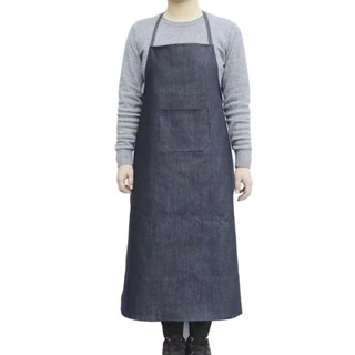 圍裙工作服 工作圍裙 圍裙廚房 圍裙加大 牛仔圍裙 工作服 電焊圍裙 圍裙 工作服長袖 防油圍裙 工業風圍裙牛仔布圍裙-細節圖5